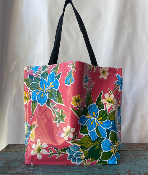 Large discount oilcloth bag