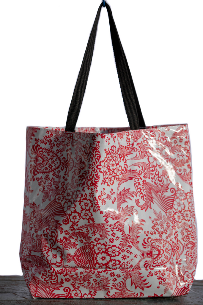 Paradise Red Large Tote