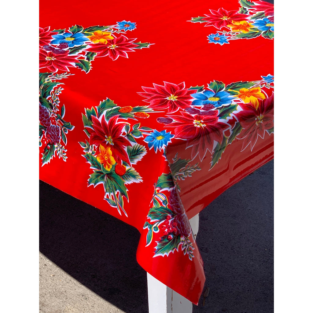 Poinsettia Tablecloths