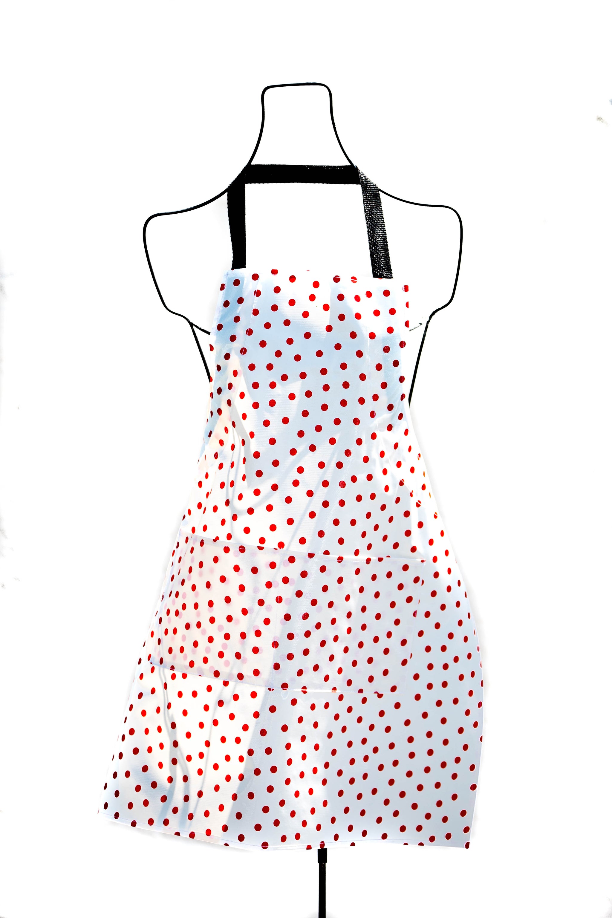 Polka Dot Red Apron – Oilcloth International, Inc.