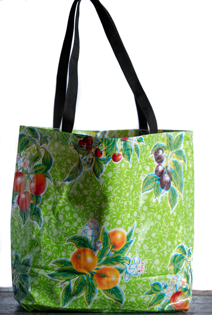 Summer Fruit Lime Large Tote