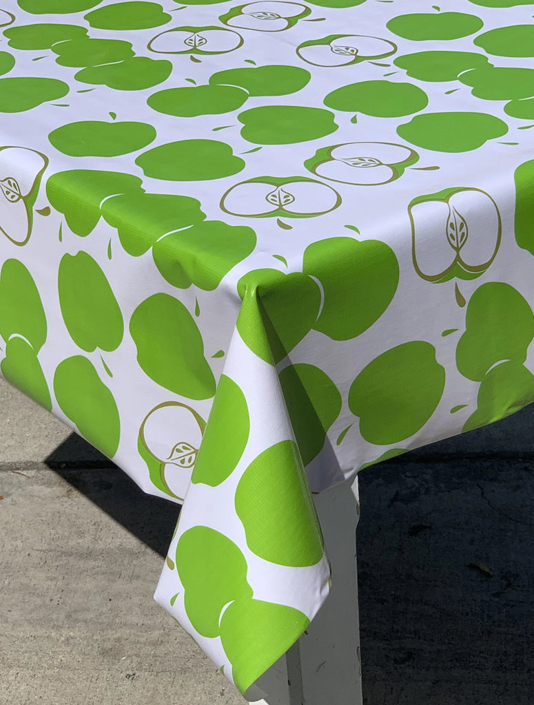 apples fruit mexican oil cloth tablecloth